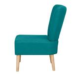 Fauteuil Volos Tissage à plat - Bleu pétrole