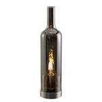 Tafellamp Bottle glas/ijzer - 1 lichtbron - Grijs
