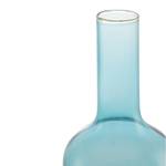 Lampe Bottle Verre / Fer - 1 ampoule - Bleu clair brillant