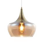 Suspension Arola Verre / Fer - 1 ampoule - Champagne