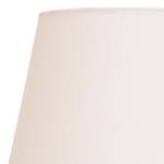 Tafellamp Sammy textielmix/ijzer - 1 lichtbron - Wit/zwart