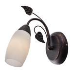 Wandlamp Venezia glas/ijzer - 5 lichtbronnen