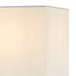 Lampe Sea Tissu mélangé / Fer - 1 ampoule - Blanc - 18 x 42 x 17 cm