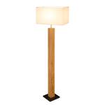 Lampadaire Gump Partiellement en chêne massif / Tissu mélangé - 1 ampoule