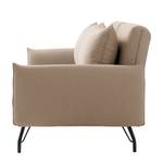 Schlafsofa Imperia Strukturstoff - Beige meliert