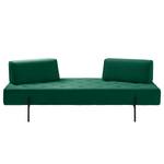 Chaise relax Toulon Velours - Vert foncé