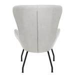 Fauteuil Levan Velours - Granit