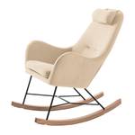 Rocking chair Harpster Tissu - Cachemire