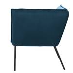 Fauteuil d'angle Dorado Velours - Bleu marine