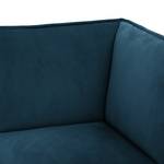 Fauteuil d'angle Dorado Velours - Bleu marine