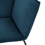 Fauteuil d'angle Dorado Velours - Bleu marine