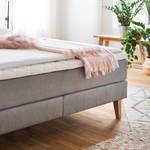 Lit boxspring Greta Tissu - Taupe - D3 medium