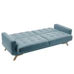 Schlafsofa Somoto Microfaser - Blaugrau