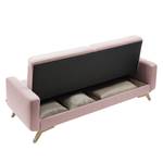 Canapé convertible Somoto Microfibre - Mauve