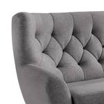 Ecksofa Celaya Microfaser - Grau - Longchair davorstehend rechts