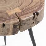 Table d'appoint Kisa II Acacia massif / Fer