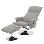 Fauteuil massant Devato Gris - Métal - Textile - 78 x 114 x 86 cm