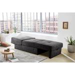 Chaise longue Teapa Microvezel - Zwart