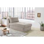 Chaise longue Teapa Microvezel - Beige