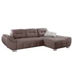 Ecksofa Arcelia Microfaser - Nougat