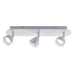 LED-plafondlamp Gemini ijzer - wit