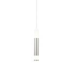 LED-Pendelleuchte Abby Acrylglas / Aluminium - Silber