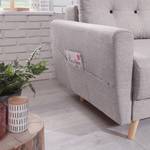 Fauteuil SOLA geweven stof - Geweven stof Luba: Lichtpink