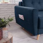 Fauteuil SOLA Tissu - Tissu Luba: Bleu jean