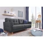 Sofa Primm (3-Sitzer) Microfaser - Grau