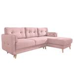 Ecksofa Primm Microfaser - Mauve