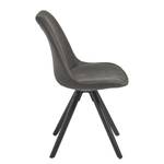 Chaises capitonnées Ralf ll (lot de 4) Graphite