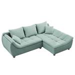 Ecksofa Gallina Microfaser - Babyblau