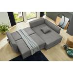 Ecksofa Jaru II Microfaser - Grau