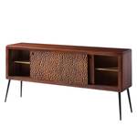 Buffet Chingo Manguier massif / Fer - Marron / Noir