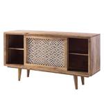 Dressoir Chibia massief mangohout - bruin/wit