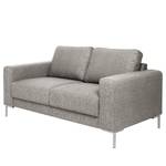 Sofa Fiesta I (2-Sitzer) Strukturstoff - Platin