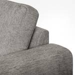 Sofa Fiesta I (2-Sitzer) Strukturstoff - Platin