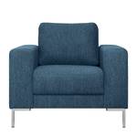 Fauteuil Fiesta I Structuurstof - Jeansblauw