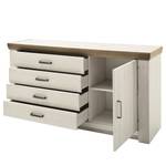 Dressoir Pontile I Aurelio pijnboomhouten look/Nelson eikenhouten look