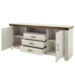 Dressoir Pontile II Aurelio pijnboomhouten look/Nelson eikenhouten look