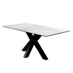 Eettafel Snook Kiezelkleurig - Breedte: 180 cm - Zonder functie