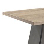 Table Leeton lV Imitation chêne de Sonoma - 138 x 76 x 90 cm