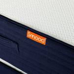 Boxspring Smood 140 x 200 cm - zonder hoofdeinde - Blauw - 140 x 200cm - Zonder hoofdeinde - Koudschuimmatras