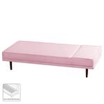 Chaise longue Lenora Structuurstof - Mauve