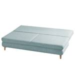 Schlafsofa Seiling Strukturstoff - Pastellblau