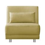 Slaapfauteuil Allora Structuurstof - Pistache groen