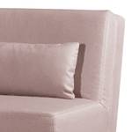 Fauteuil convertible Allora Tissu structuré - Rose clair