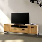 Tv-element Krokby Grandson eikenhouten look/zwart