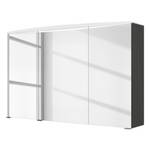 3D Spiegelschrank Florida Graphit - Breite: 100 cm