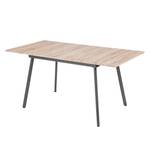 Table extensible Weston Imitation chêne Sanremo / Gris